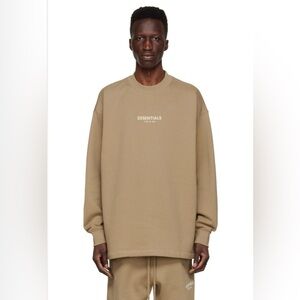 Essentials Fear of God Tan Sweatshirt